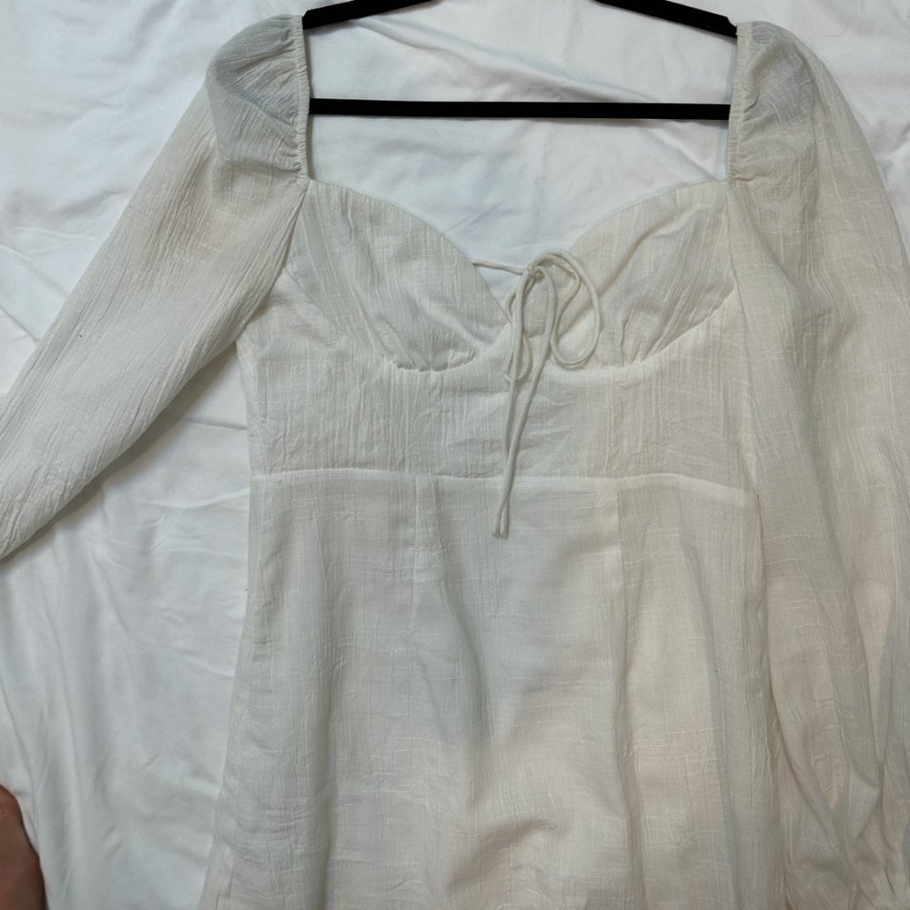 PRINCESS POLLY WHITE DRESS